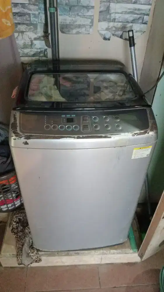 Dijual mesin cuci Samsung 1tabung 9kg rusak