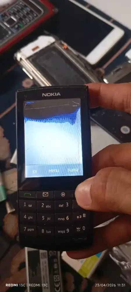 Dijual Hp Nokia X3 nyala fungsi minus lcd pm