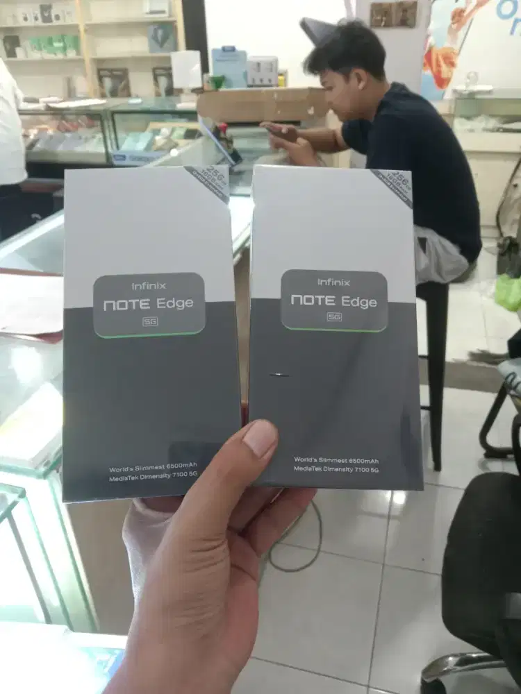 Fast respon WA Infinix Note Edge 5G 8+8/256 Garansi resmi 1thn