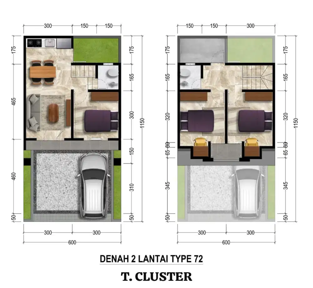 Banyumanik Rumah Modern Minimalis, dekat UNDIP Tembalang