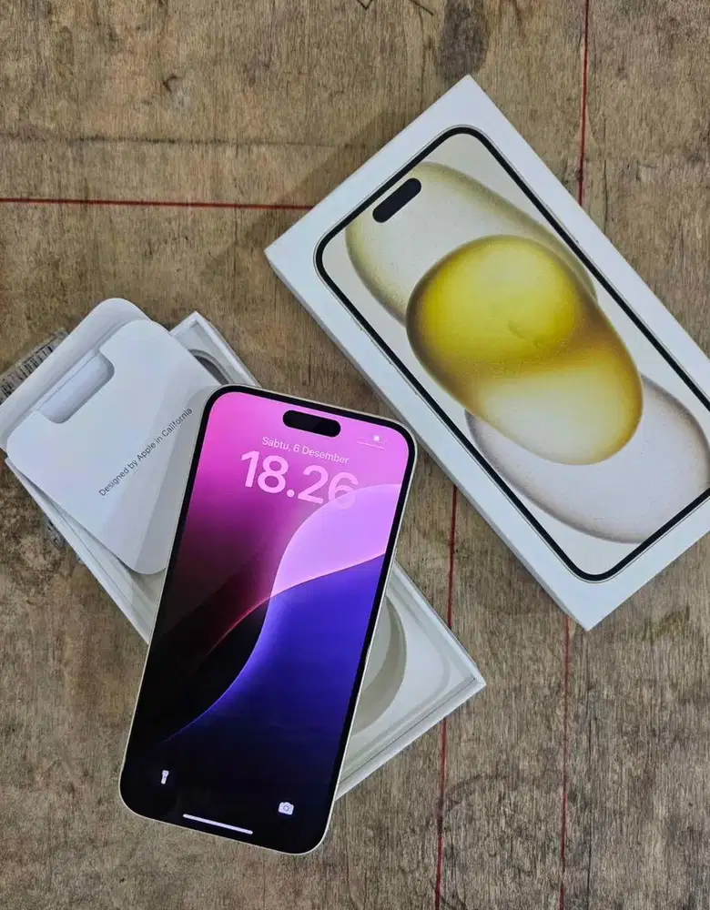 IPHONE 15 128GB RESMI IBOX FULLSET