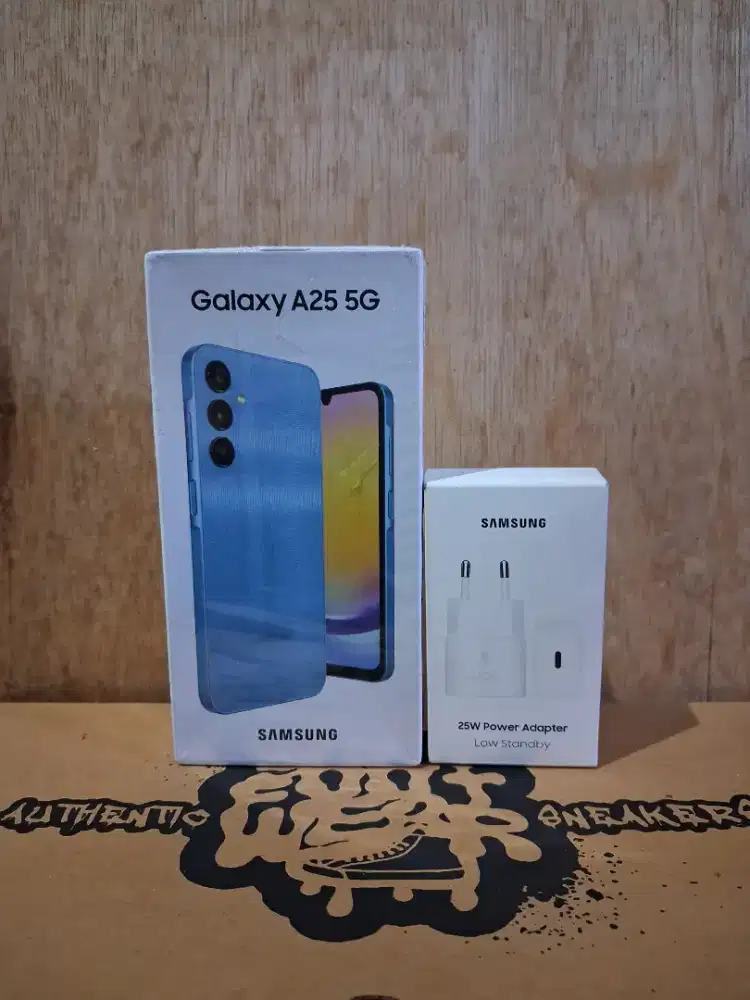 samsung A25 5g 8/256 baru free adaptor
