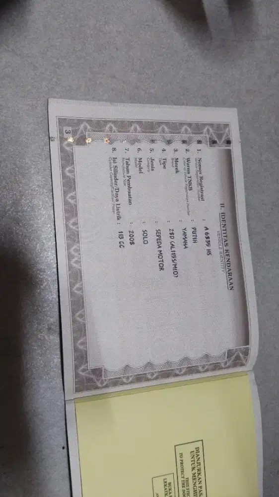 Dijual mio tahun 2008