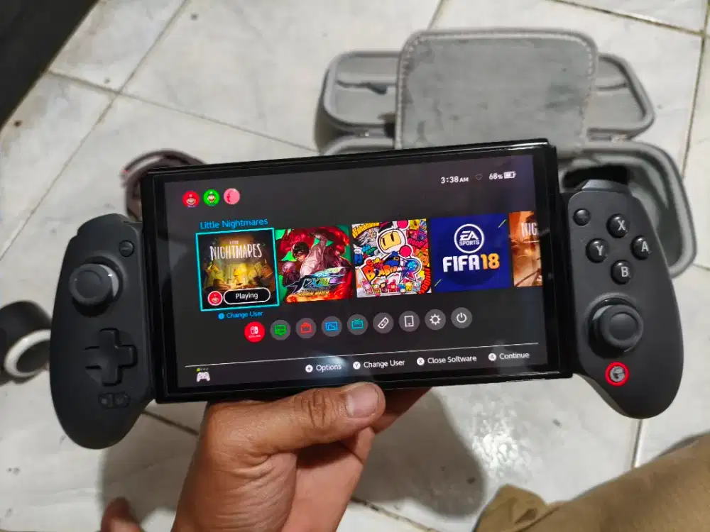 nintendo switch oled 256gb bonus gamesir g8 plus mulus