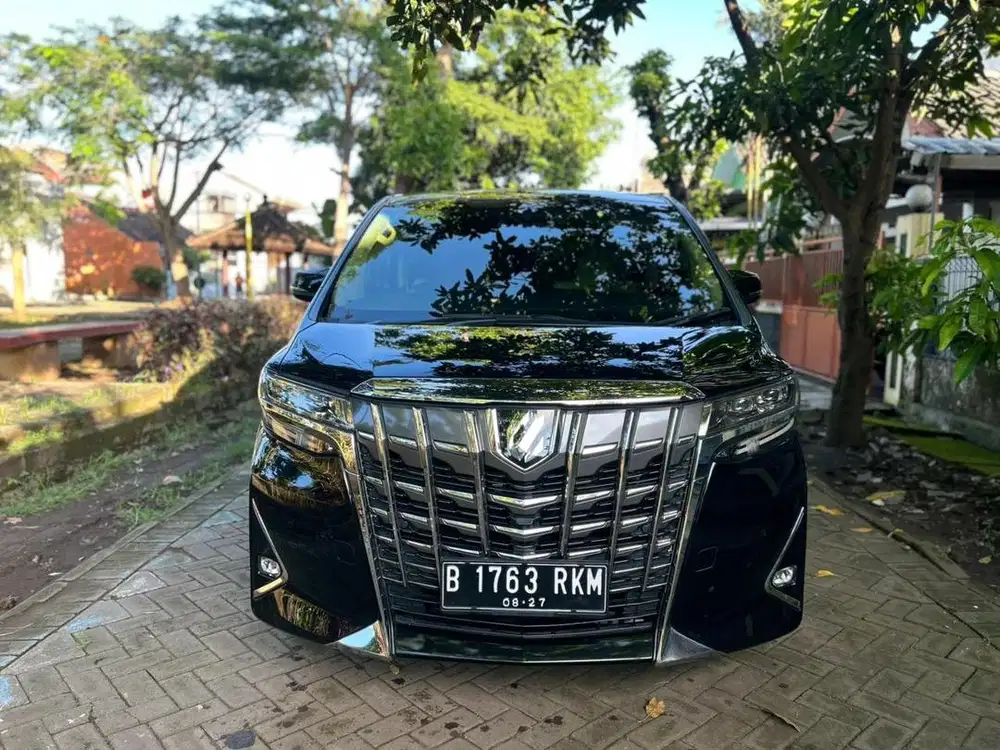 Alphard G TSS Tipe Atas IRIT Pajak Hidup LOW KM Record Resmi TERMURAH