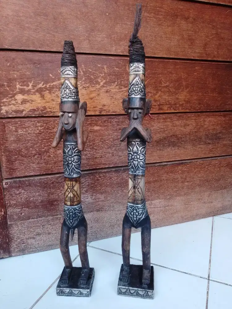 Patung tau tau (hiasan, pajangan, koleksi, barang antik, hobi)