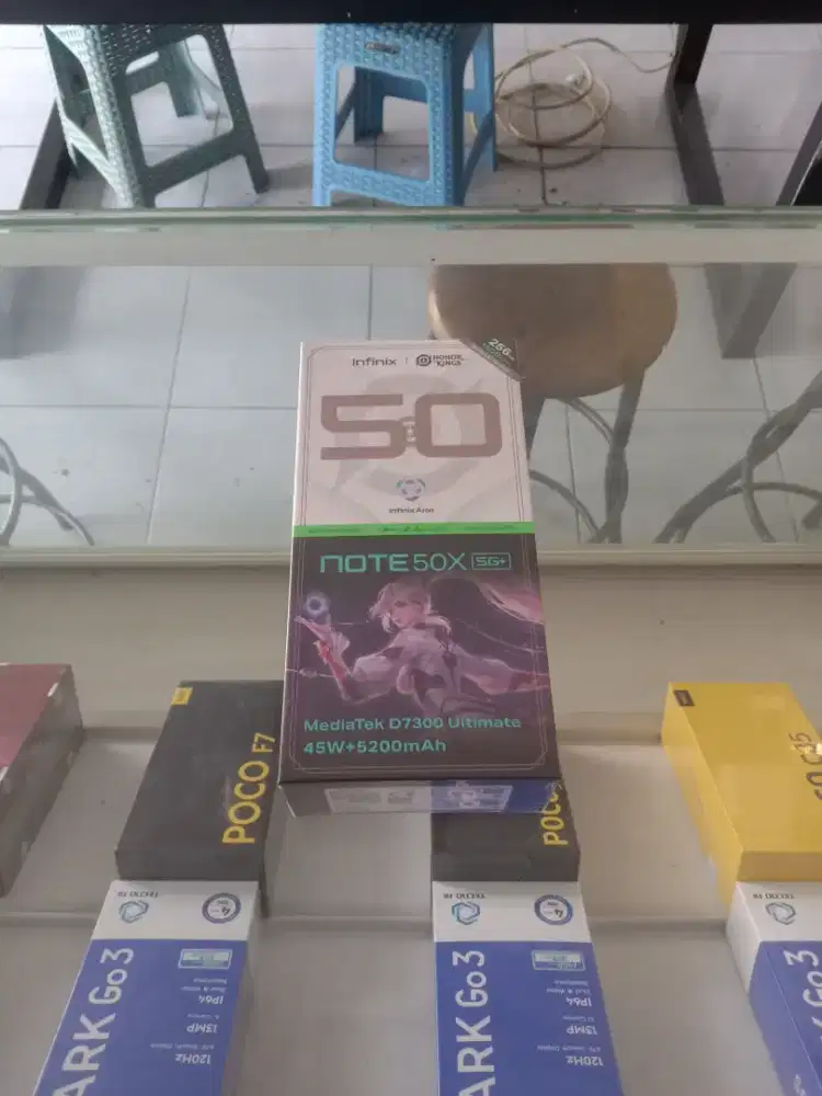 Fast respon WA Infinix Note 50x 5G 8+8/256 Garansi resmi 1thn