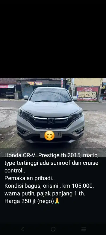 Honda CR-V Prestige