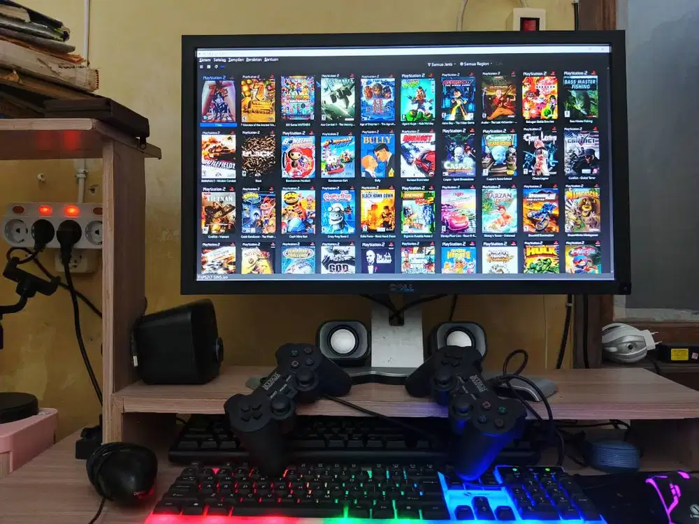 PAKET PC CORE i5 Gen 7+Monitor 24 inch + Acesorisnya