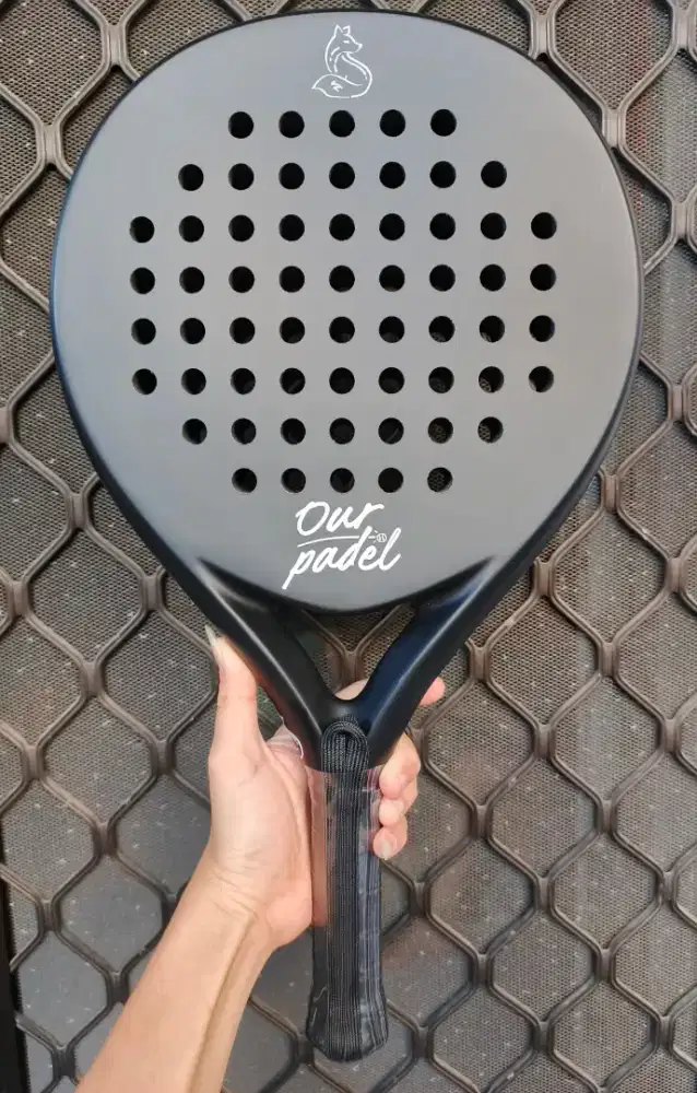Raket Padel Our Padel Kondisi Baru Frame Carbon - Eva Foam