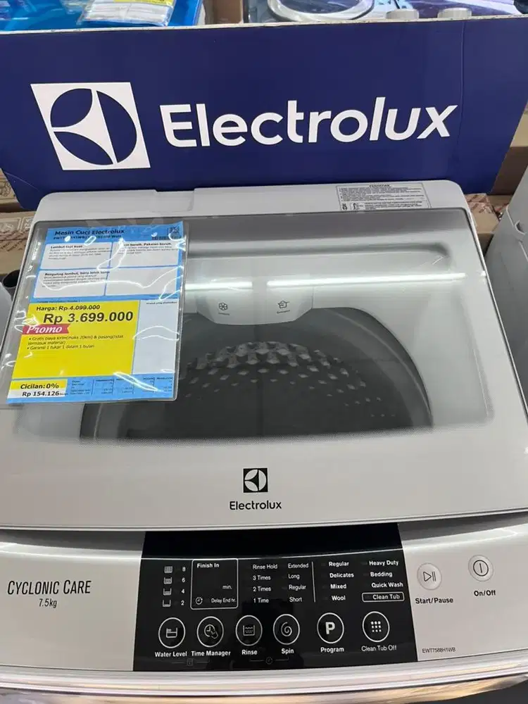 Mesin cuci Electrolux 7.5kg