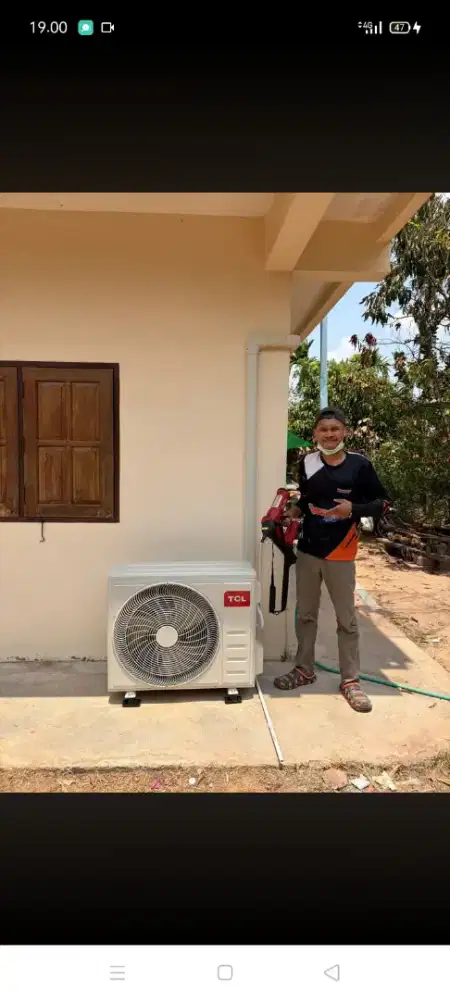 Jasa servis AC kulkas mesin cuci kompa air dll bergaransi