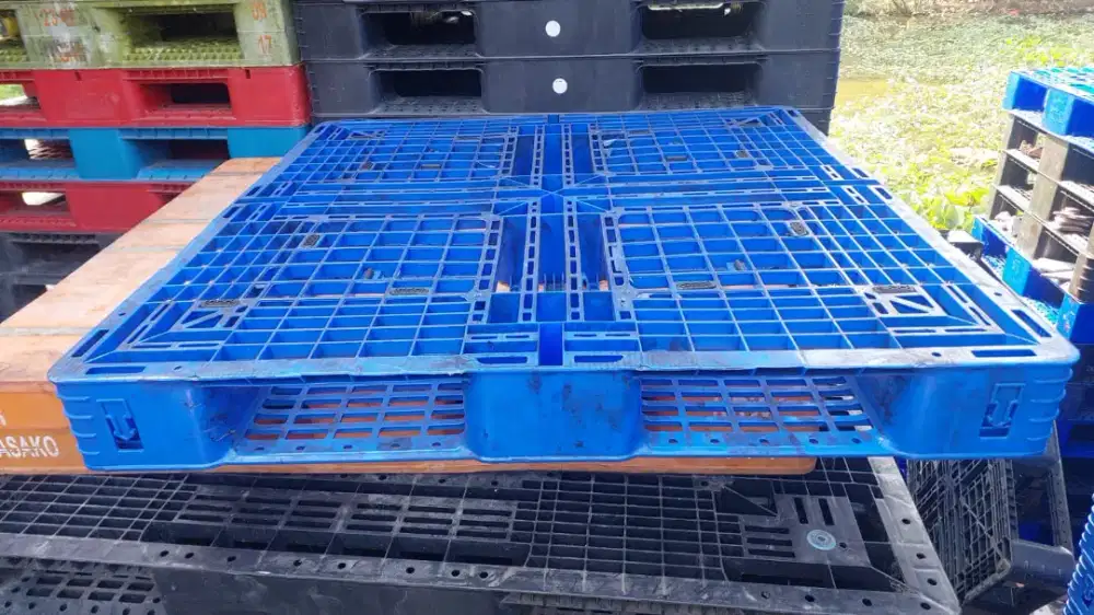 Palet plastik baru  murah dan berkualitas