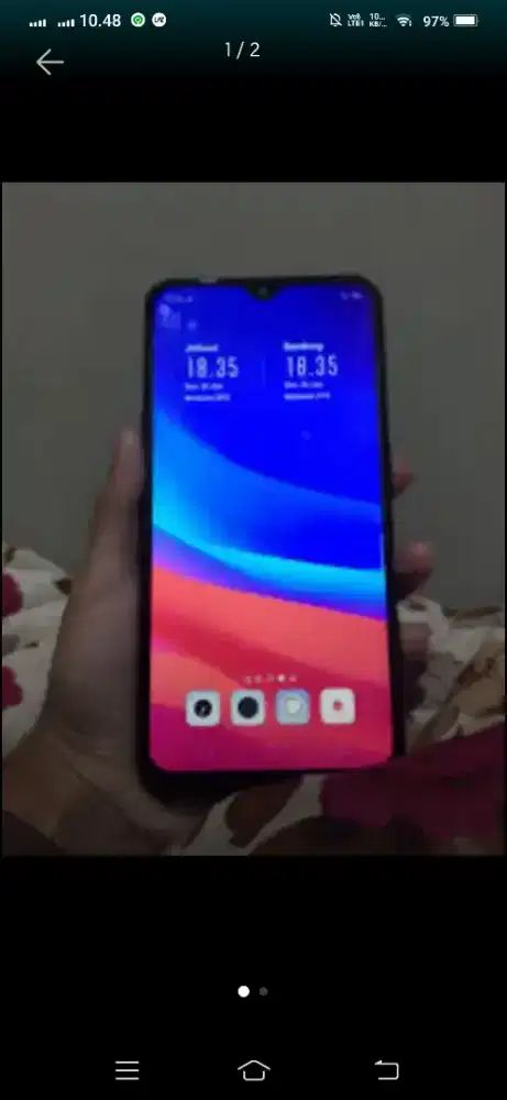 Oppo a5s ram 3/32 siap pakai sehari hari