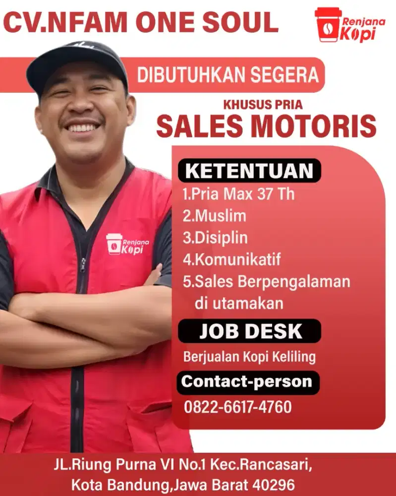 Loker penjual kopi keliling