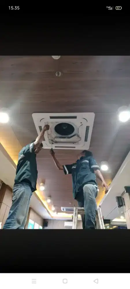 Jasa servis AC kulkas mesin cuci kompa air dll bergaransi