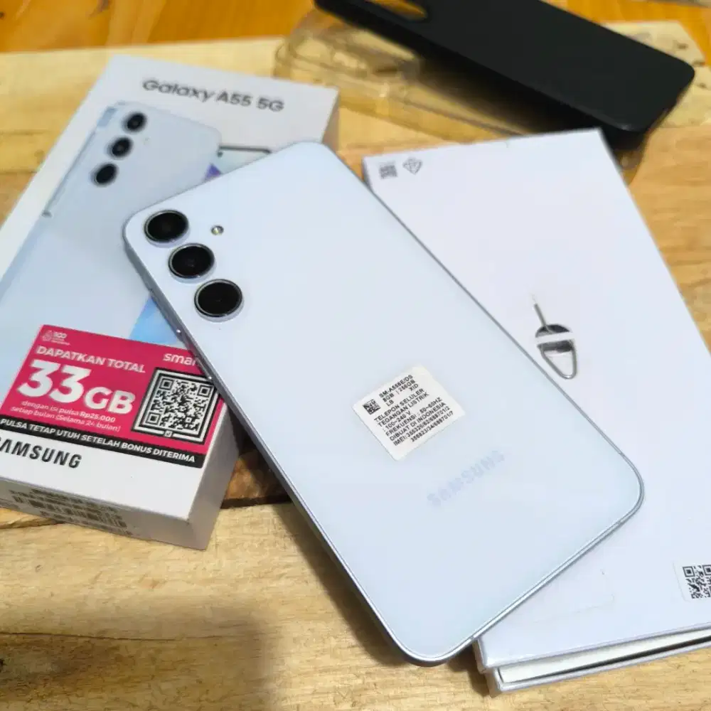 Samsung A55 5G 8/256gb fullset mulus