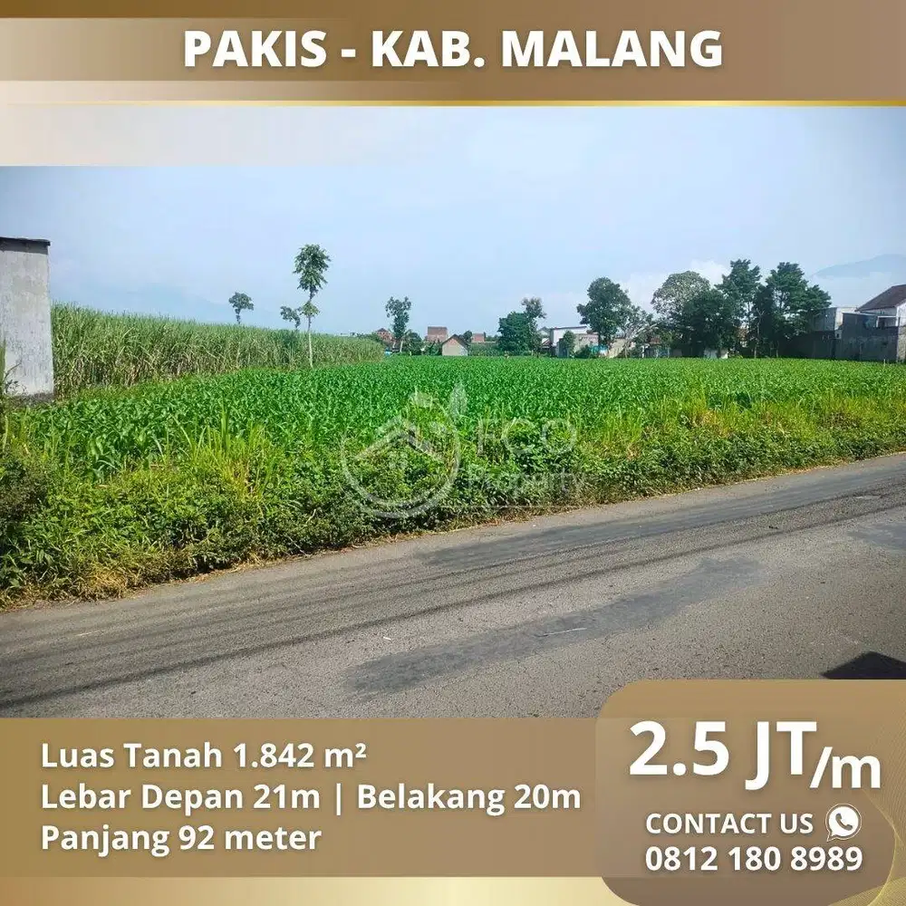 Saptorenggo Boro Bugis Pakis Dekat Bandara Abdul Rachman Saleh Malang