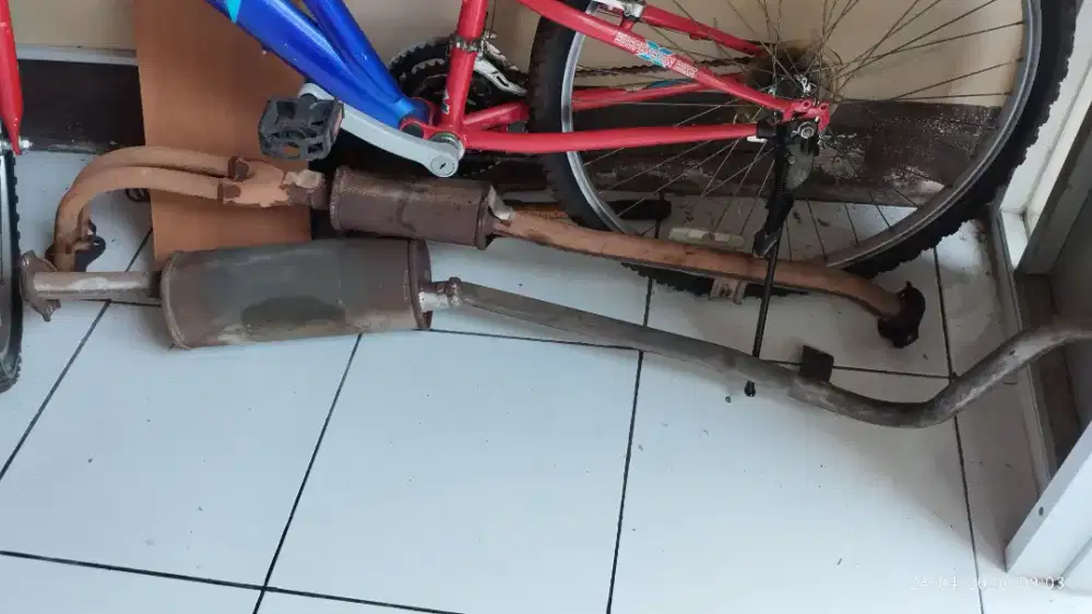 jual,knalpot katana full, tinggal PNP,  cabutan mobil pribadi