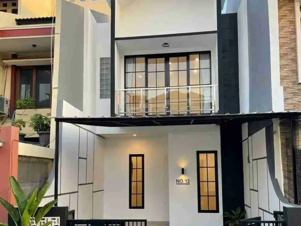 Rumah baru minimalis modern di Pondok Kelapa Jaktim