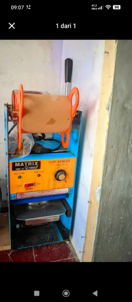 cup Sealer matrix mtx D8