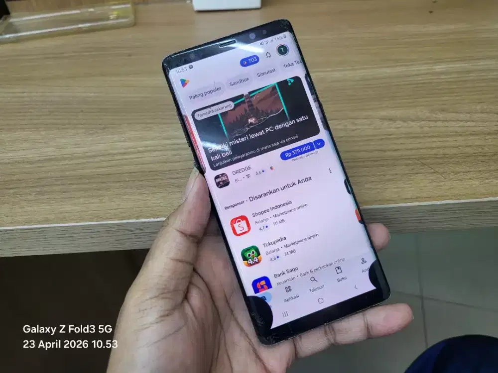 Samsung Galaxy Note 8 Sein Minus