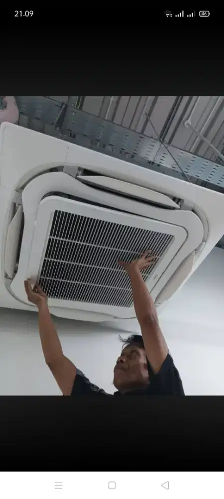 Jasa servis AC kulkas mesin cuci kompa air dll