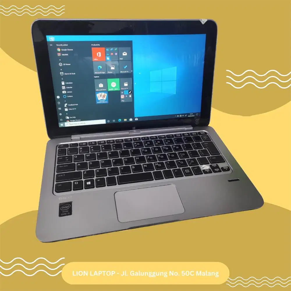 RAM 8GB SSD 256GB Touchscreen HP Elite X2 1011 G1 Tablet [24|04]