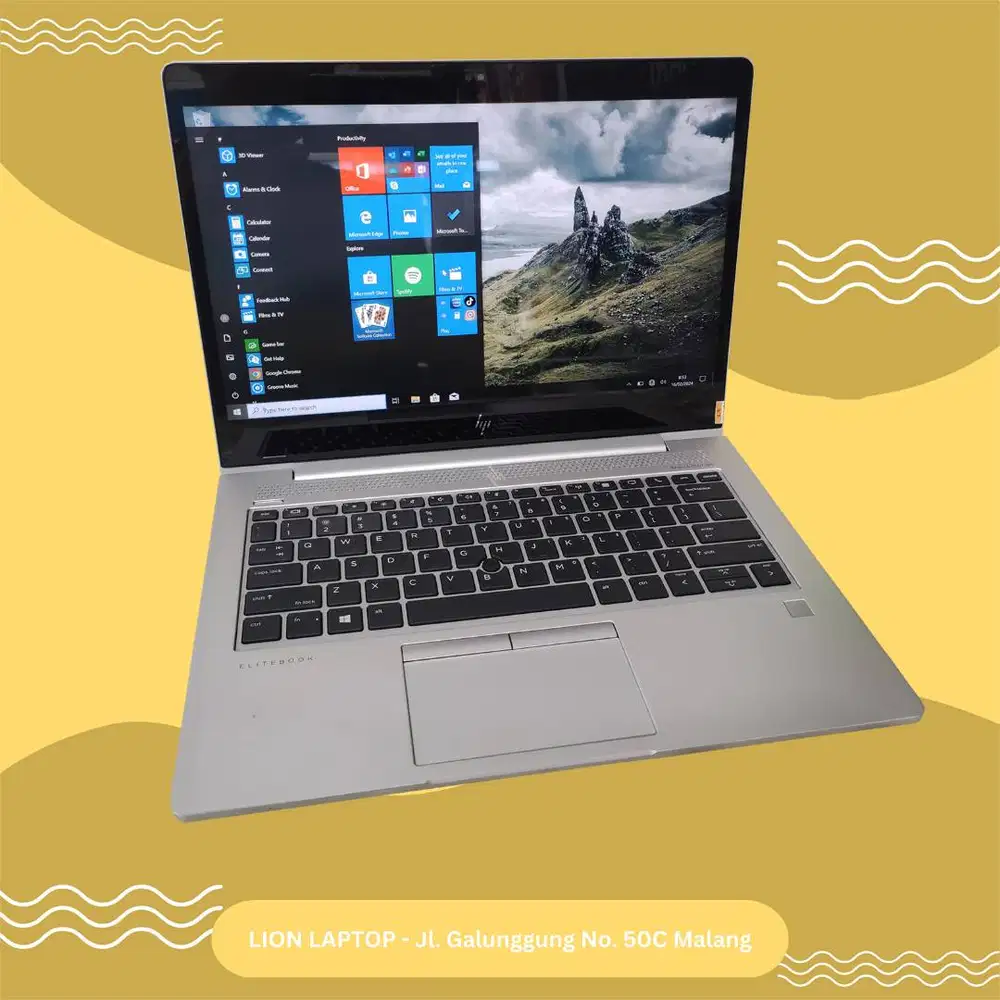 Core i7 gen 8 RAM 8GB Touchscreen Slim HP Elitebook 830 G6 [24|04]