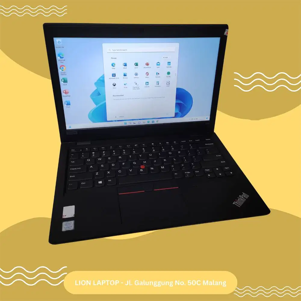 Core i5 Gen 8 RAM 8GB SSD 256GB Lenovo Thinkpad L390 [24|04]