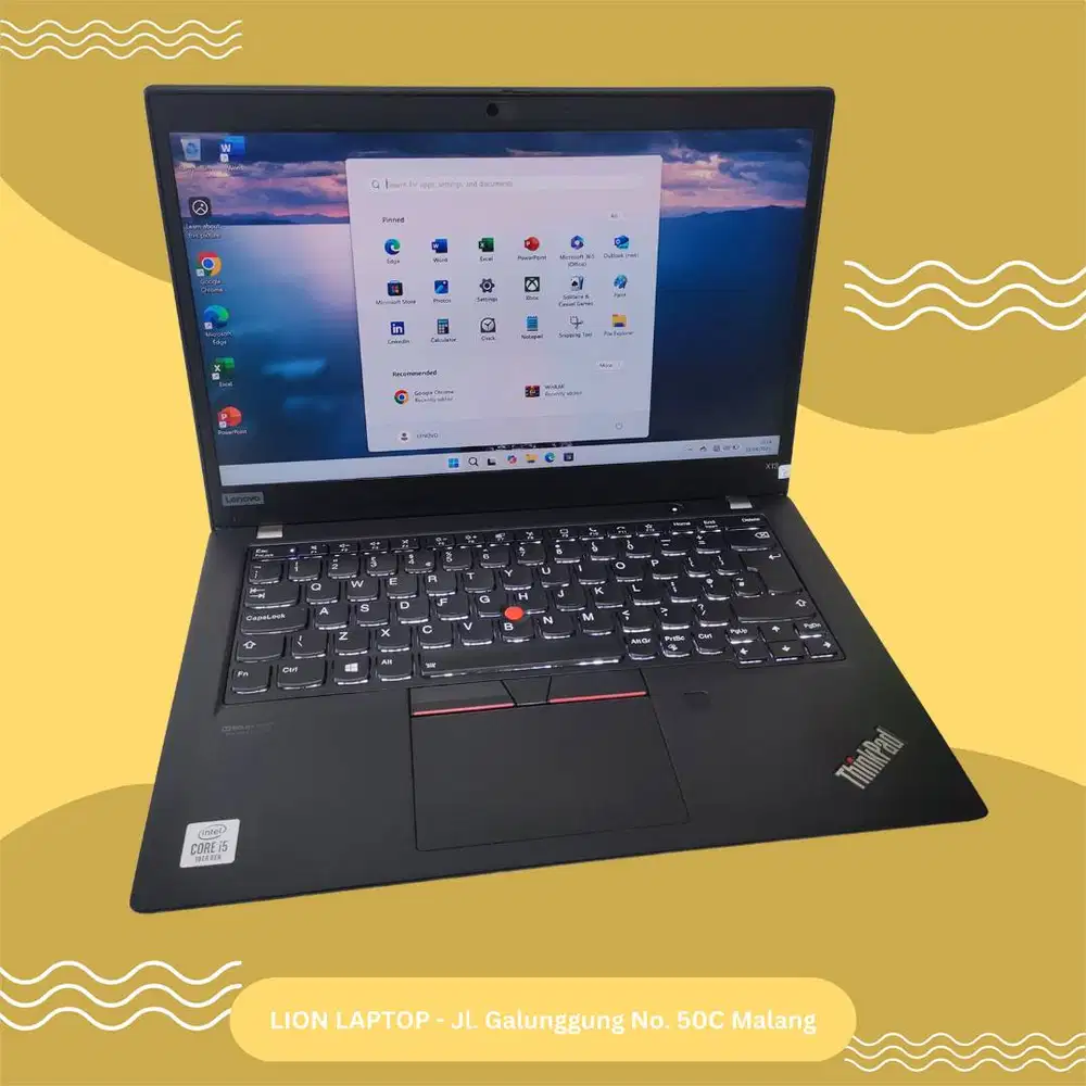 Core i5 Gen 10 slim mulus RAM 8GB SSD 256 Lenovo Thinkpad X13 [24|04]