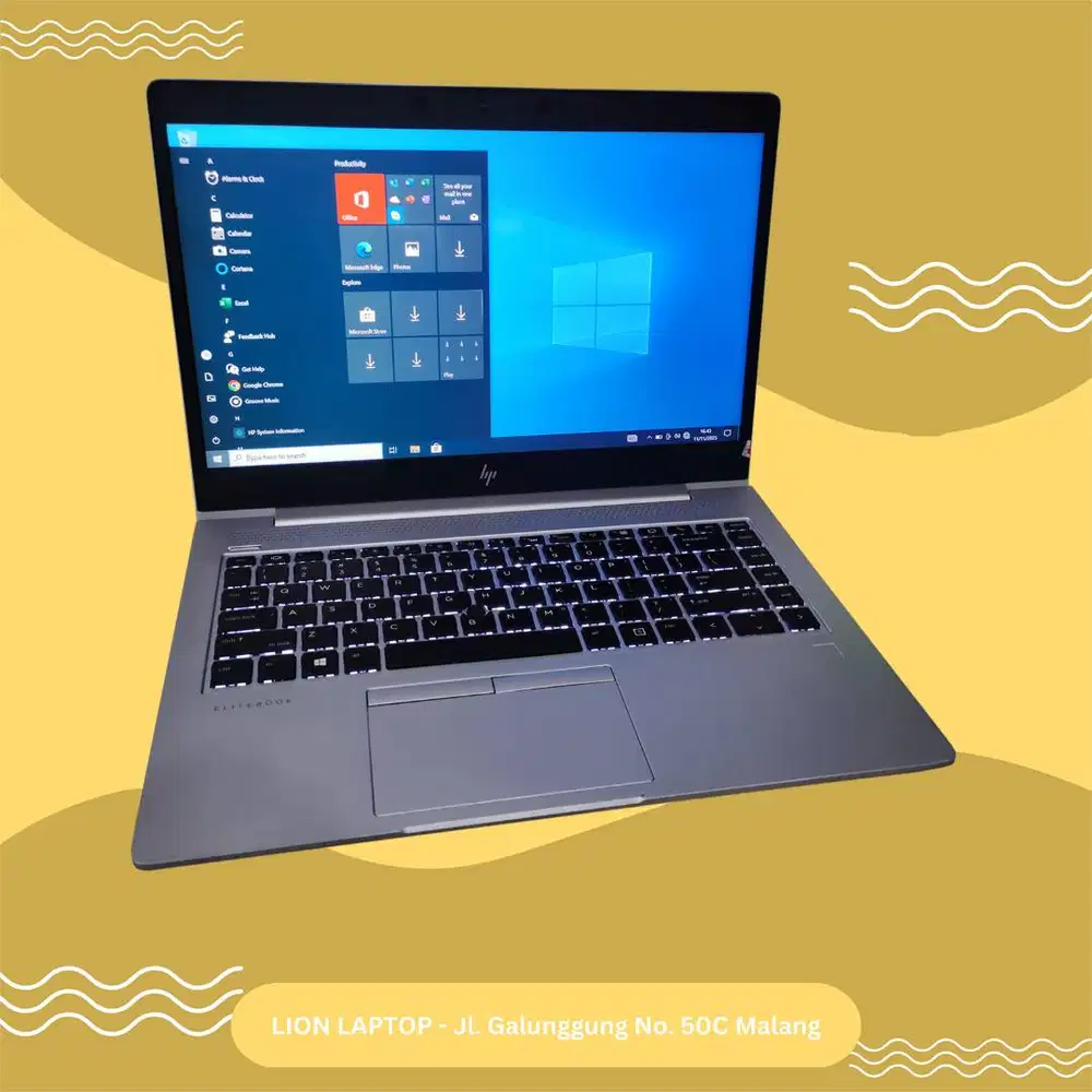 FUll Aluminium Body Core i7 gen 8 8/256 HP Elitebook 840 G6 [24|04]