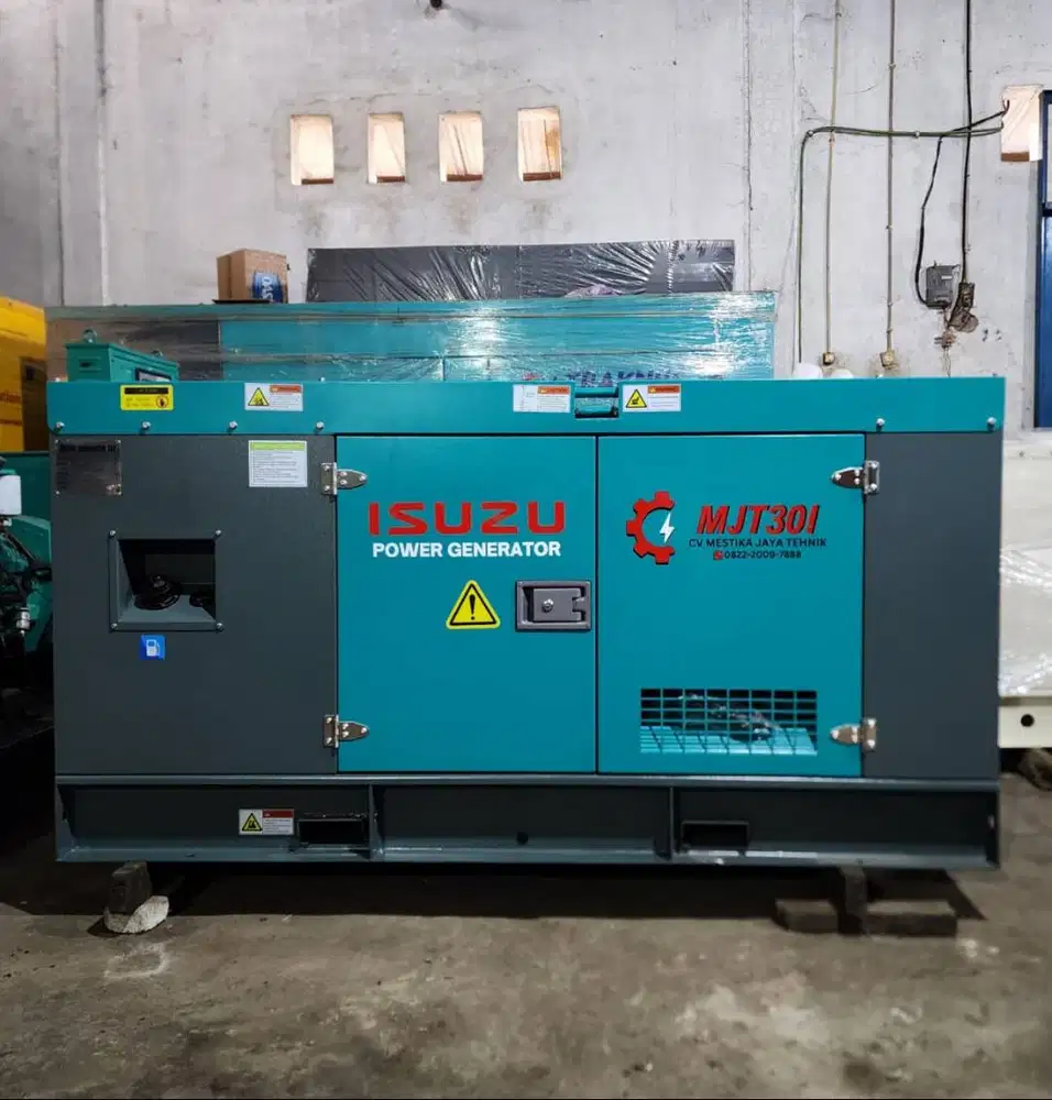 Genset Isuzu 30 KVA New - Full ori boss