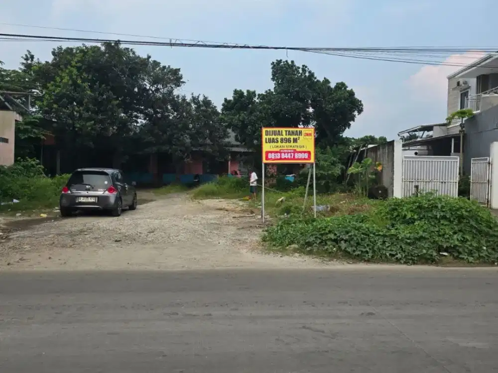 jual tanah dengan luas 896 di harga yang super murah daerah bekasi timur