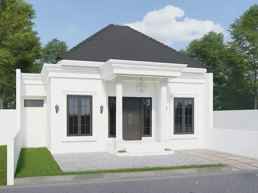 Rumah Jambi Di Jual Model Clasik 2 Menit Ke Kantor Walikota Jambi