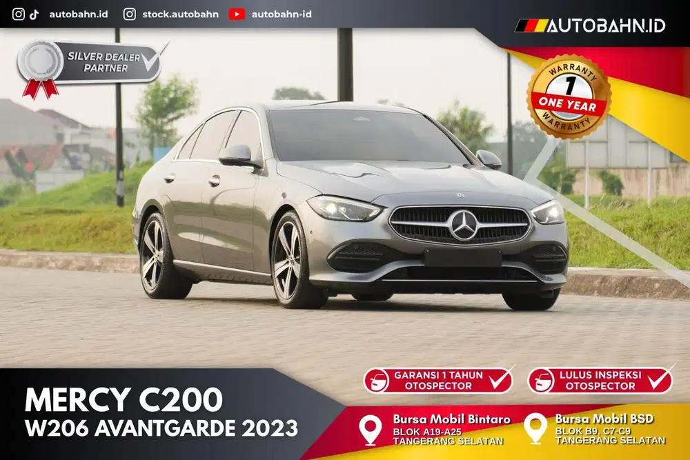 (DP 52jt) Mercedes Benz C200 Avantgarde 2023 (W206)