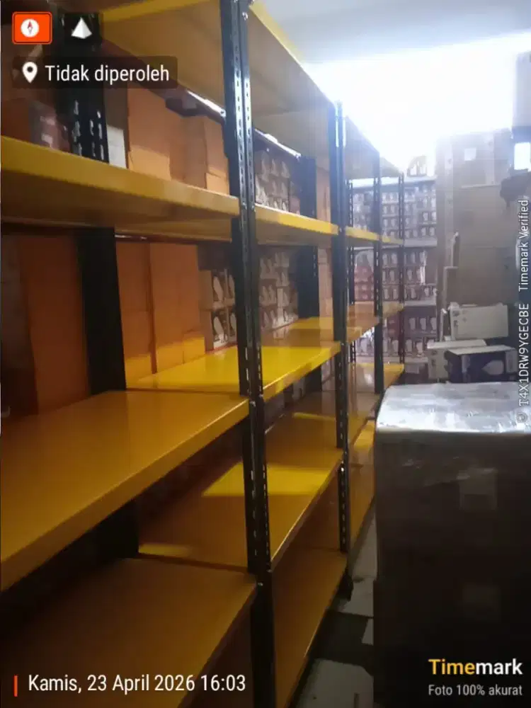 Rak besi rak gudang rak buku