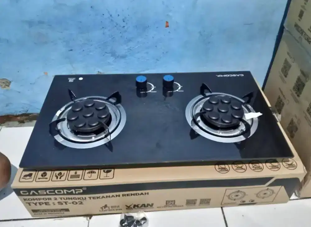 Kompos gas tanam 2 tungku