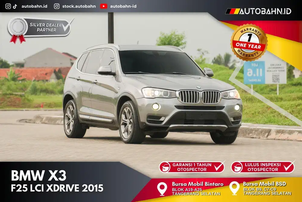 (DP 50jt) BMW X3 Facelift xDrive 2015