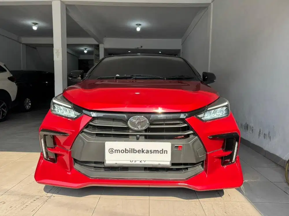 Tdp 40 Jt Odo 14 Rb Toyota Agya 1.2 GR S Matic 2023 Merah Two Tone