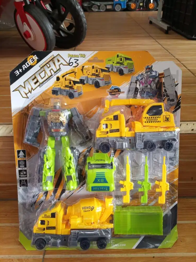 mainan anakk robbot mecha