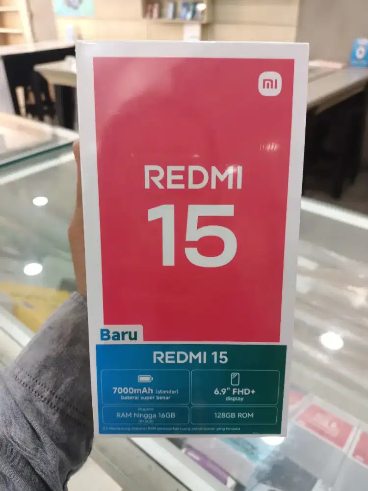 Redmi 15 Mulus Like New | RAM Besar & Baterai Awet