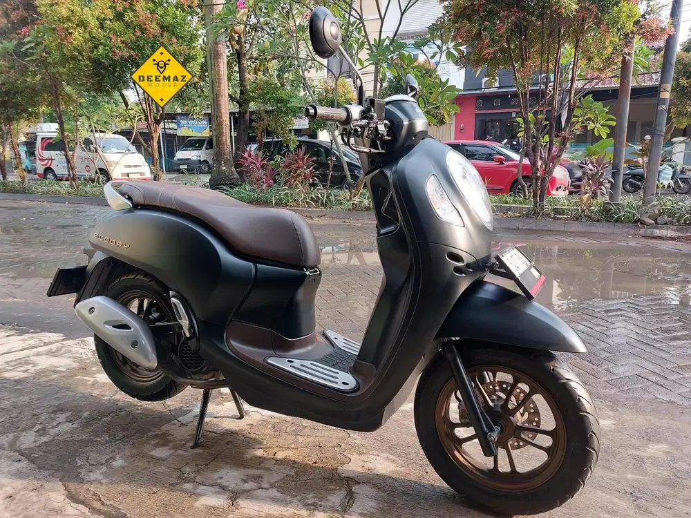 (DP 300 Rb)‼️ Honda Scoopy Prestige Keyless Mulus 2024 Cash / Kredit