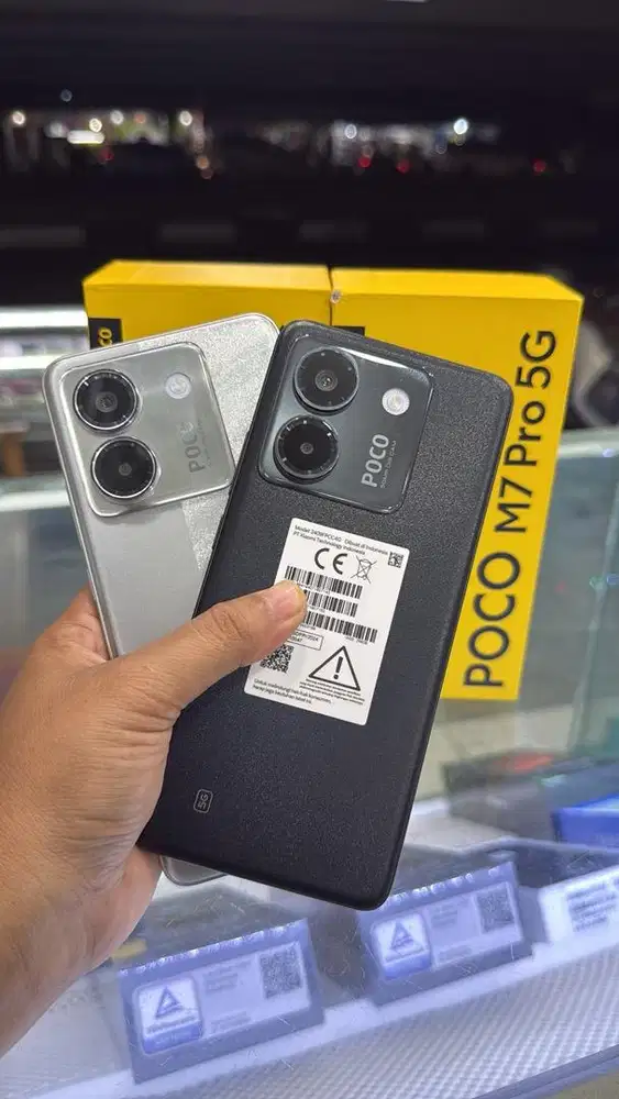 POCO M7 PRO 5G RAM 16/256 LENGKAP BAWAAN SUPER MULUS SPEK GAME
