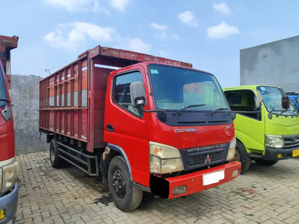 Mitsubishi Canter Colt Diesel FE73 6 Roda Bak Tahun 2014