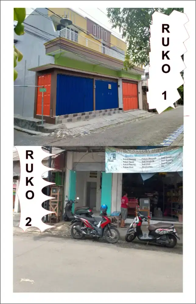 RUKO DIKONTRAKKAN/DISEWAKAN