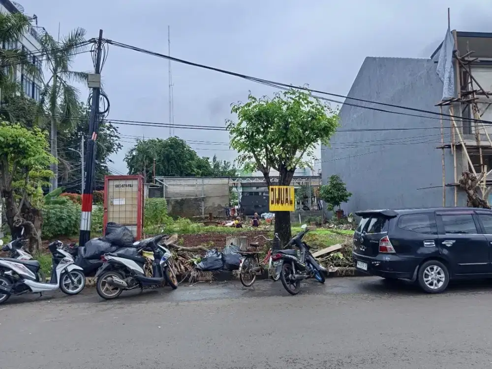 Tanah hoek Sunter Permai Jaya 20x22,5m (449m)