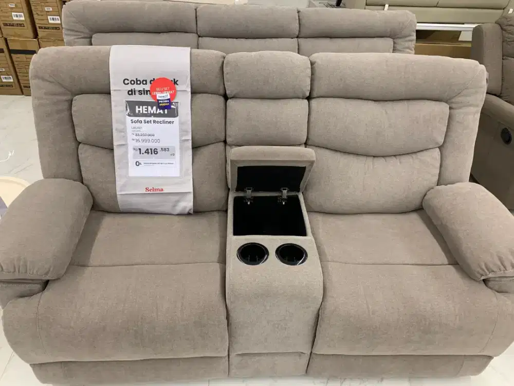 PROMO SOFA RECLINER SET