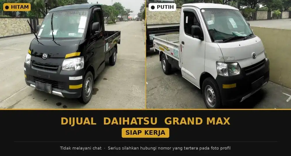 Daihatsu Grandmax Pickup 2016 Mulus Terawat, Siap Kerja, Pajak Hidup