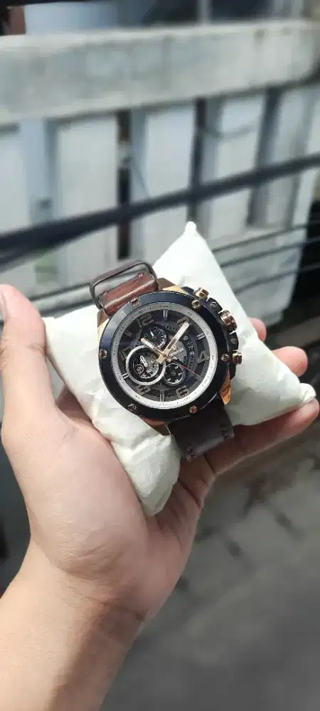 Jam Tangan Pria Expedition 6752M Rosegold